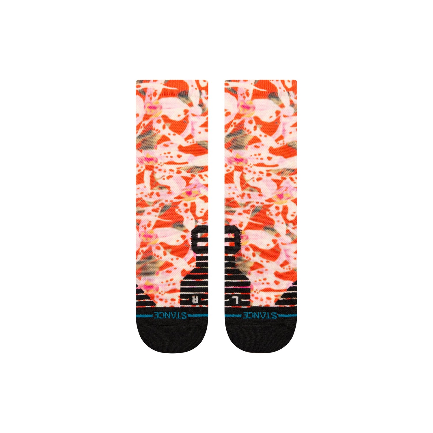 Stance Encyclia Crew Sock Red