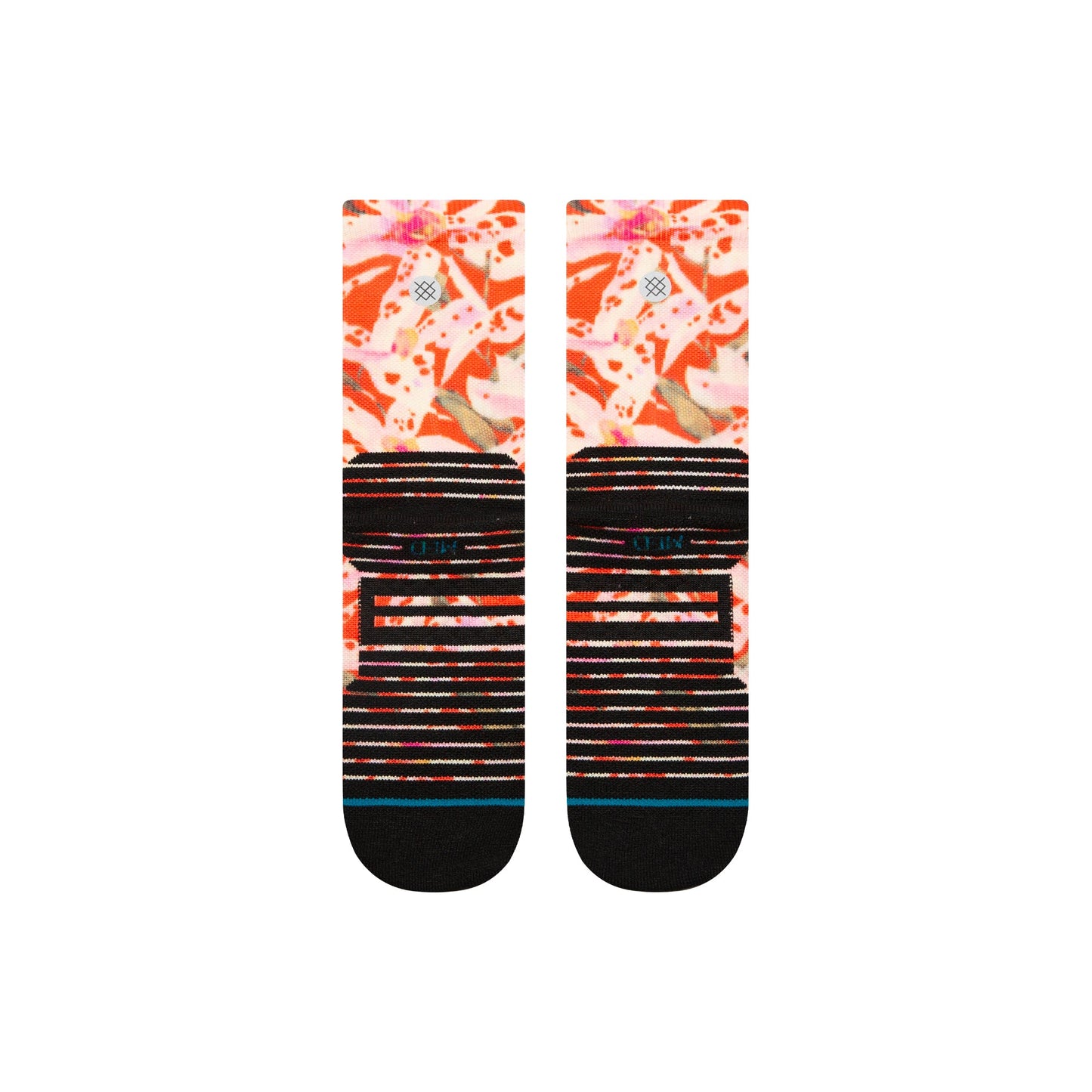 Stance Encyclia Crew Sock Red