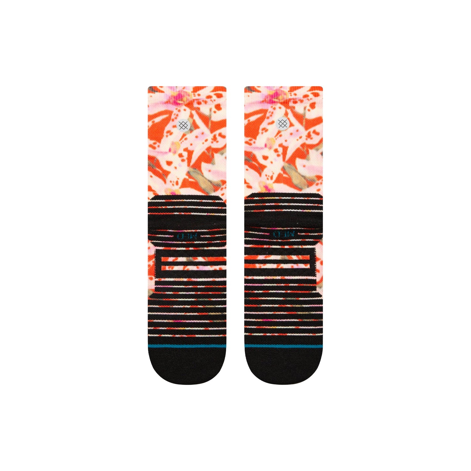 Stance Encyclia Crew Sock Red