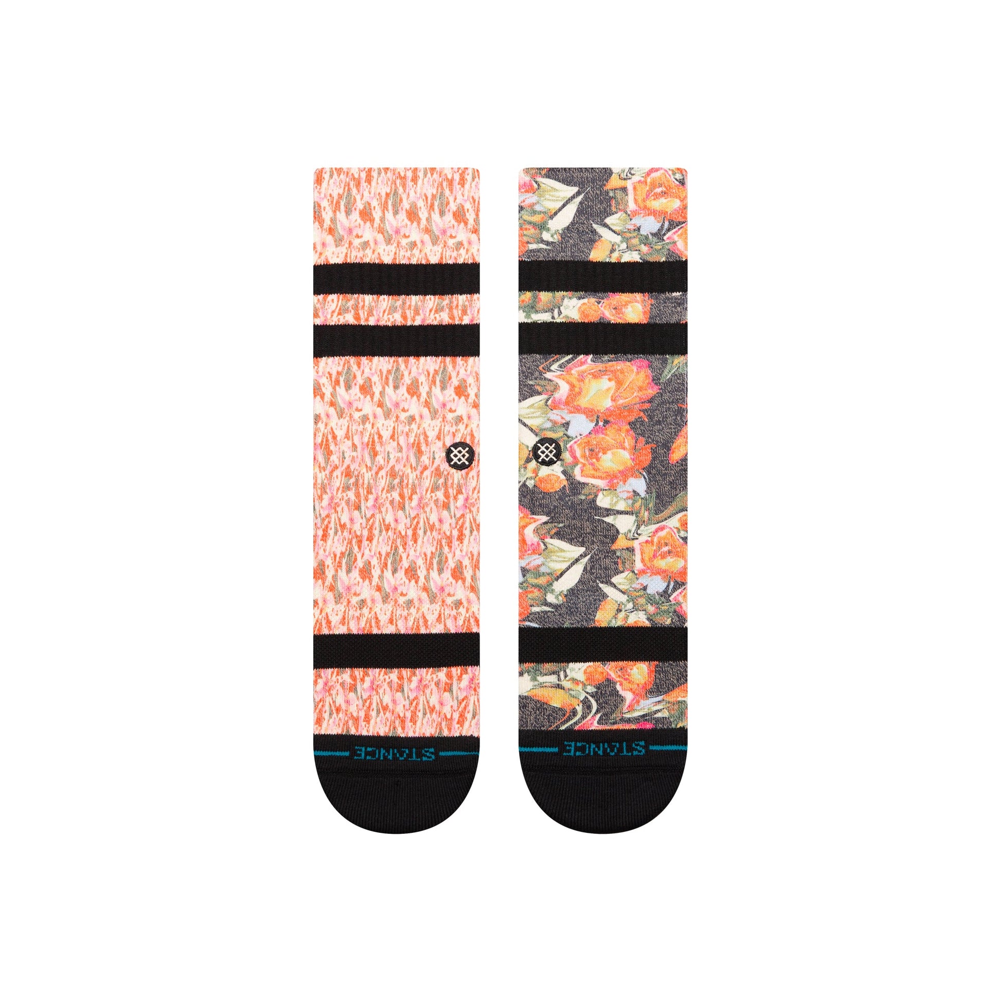 Stance Split Crew Sock Black