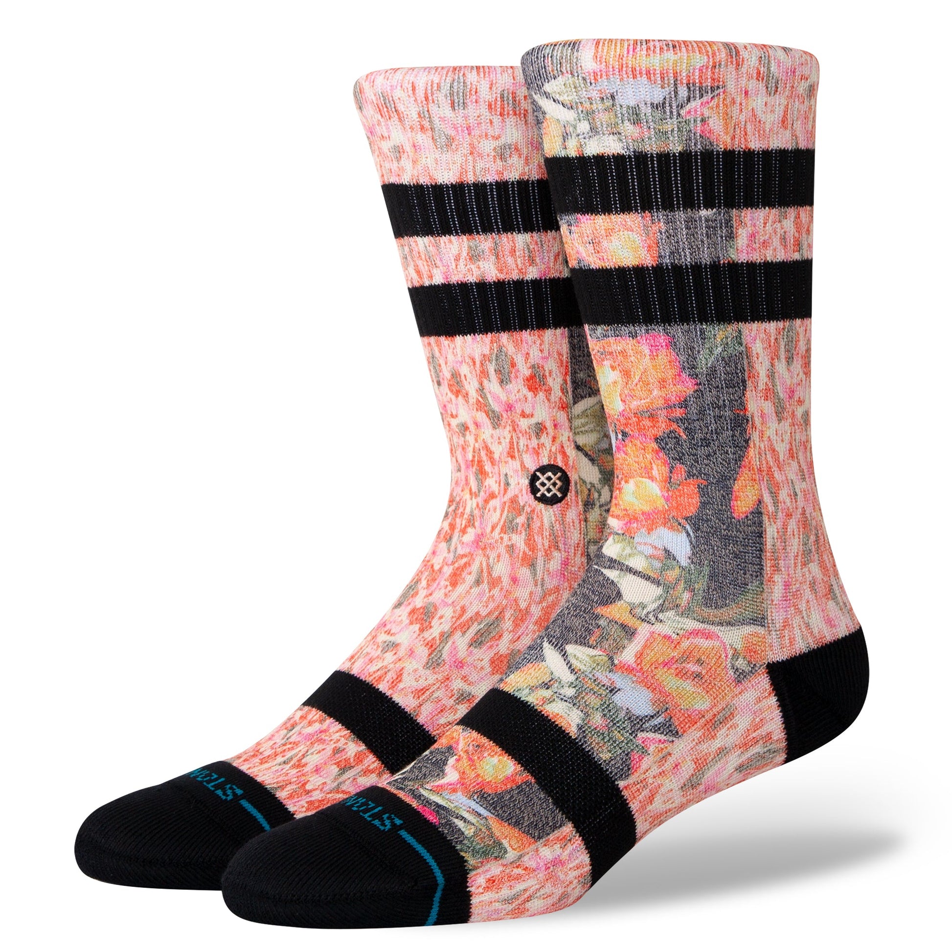 Stance Split Crew Sock Black