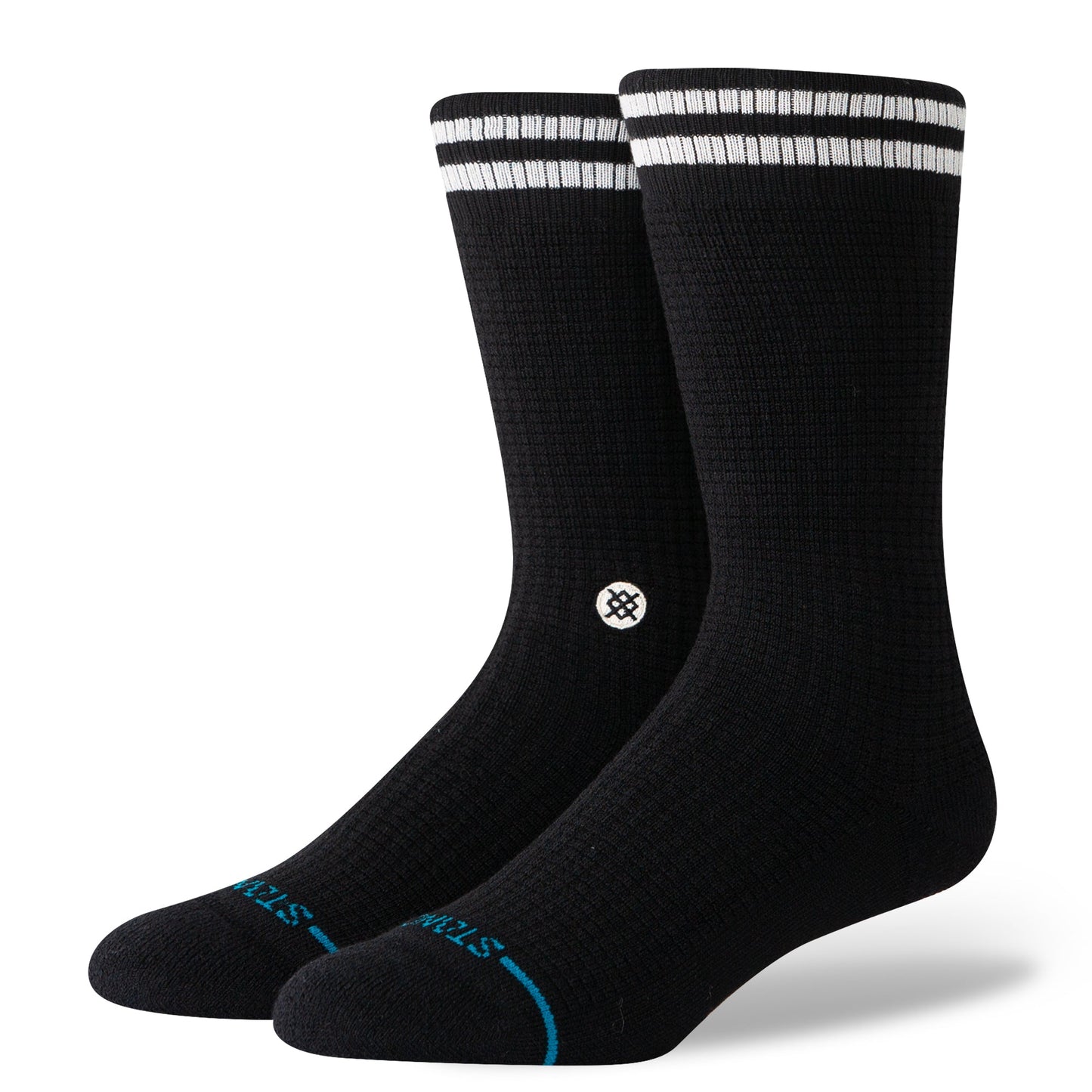 Stance Waffles N Butter Crew Sock Black 