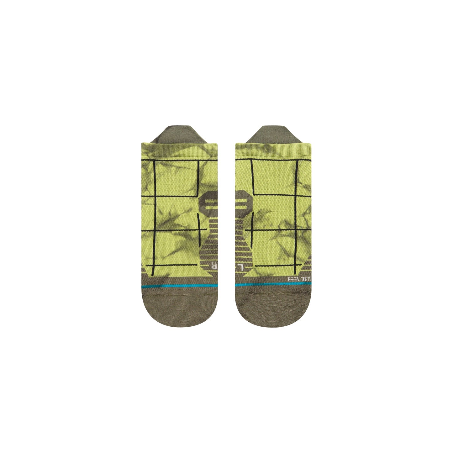 Stance Graphed Tab Sock Green
