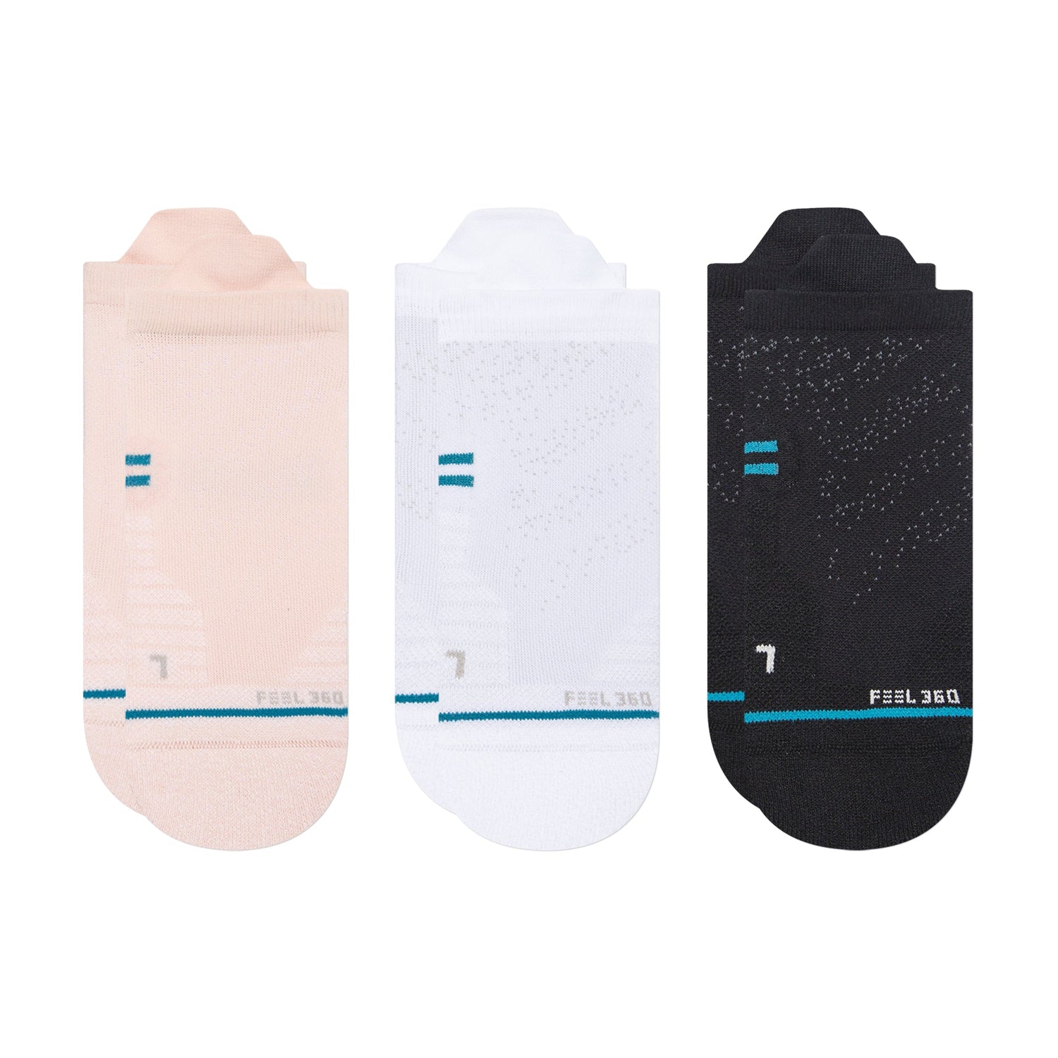 Stance Athletic Tab Sock 3 Pack Pink