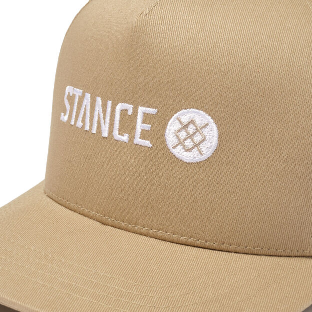 Stance Icon Snapback Hat Khaki Stance Europe