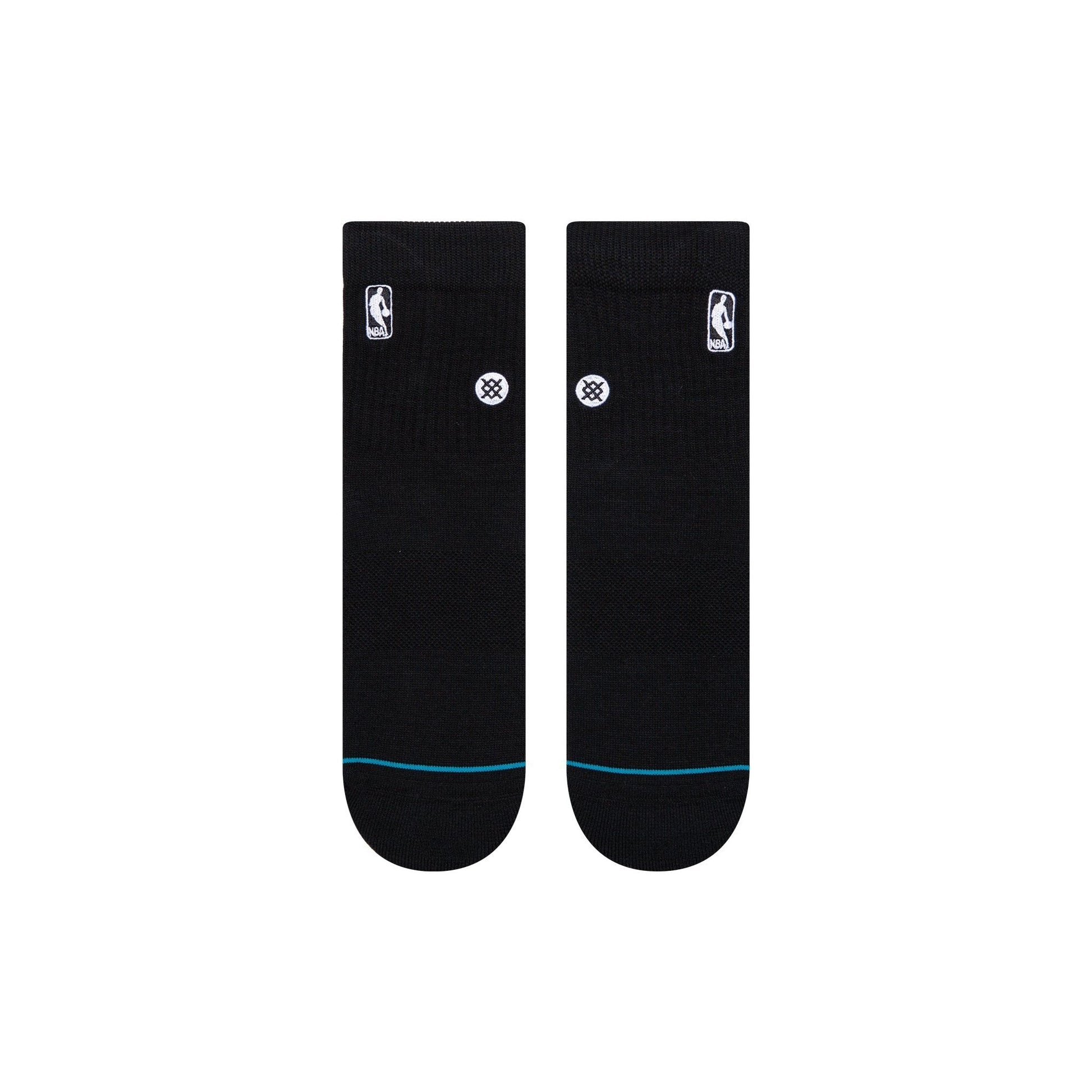 Stance Logoman Quarter Sock Black