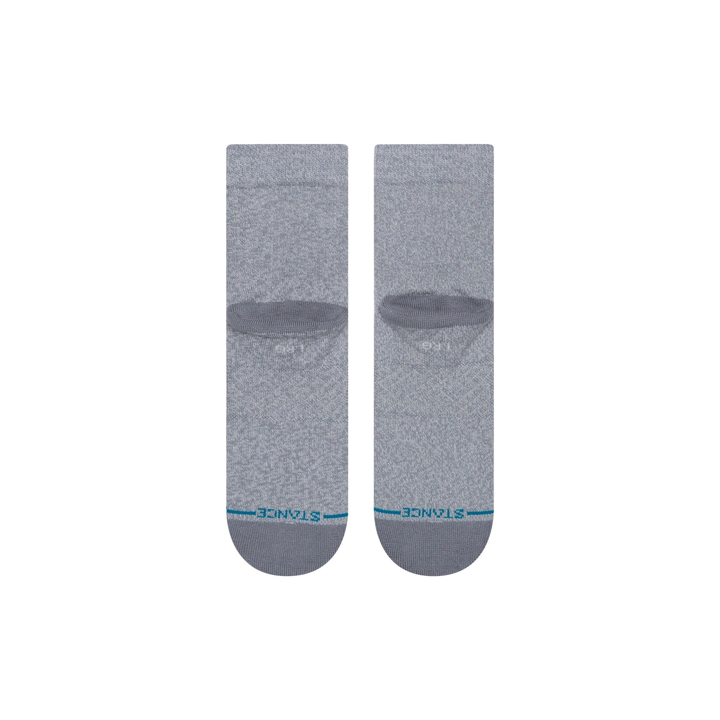 Stance Logoman Quarter Sock Heather Grey