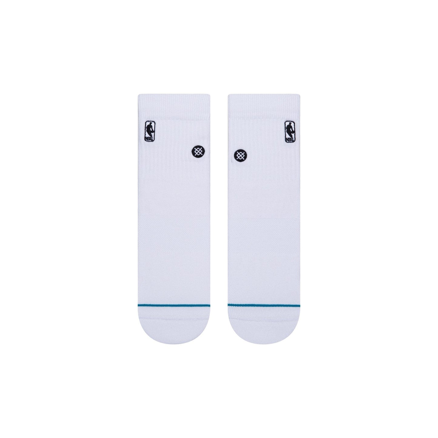 Stance Logoman Quarter Sock White