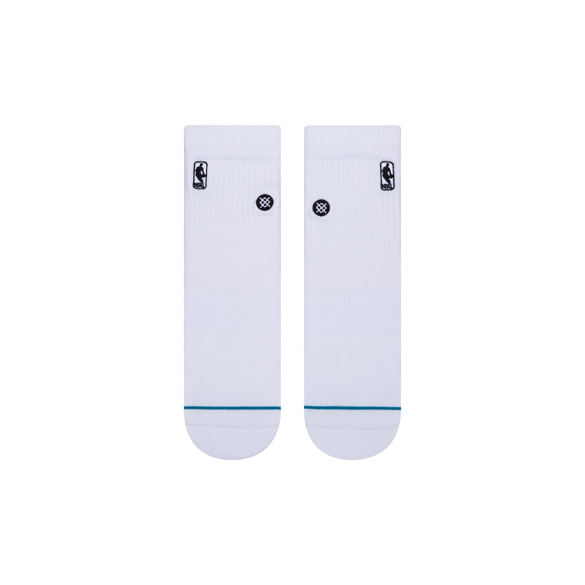 Stance Logoman Quarter Sock White