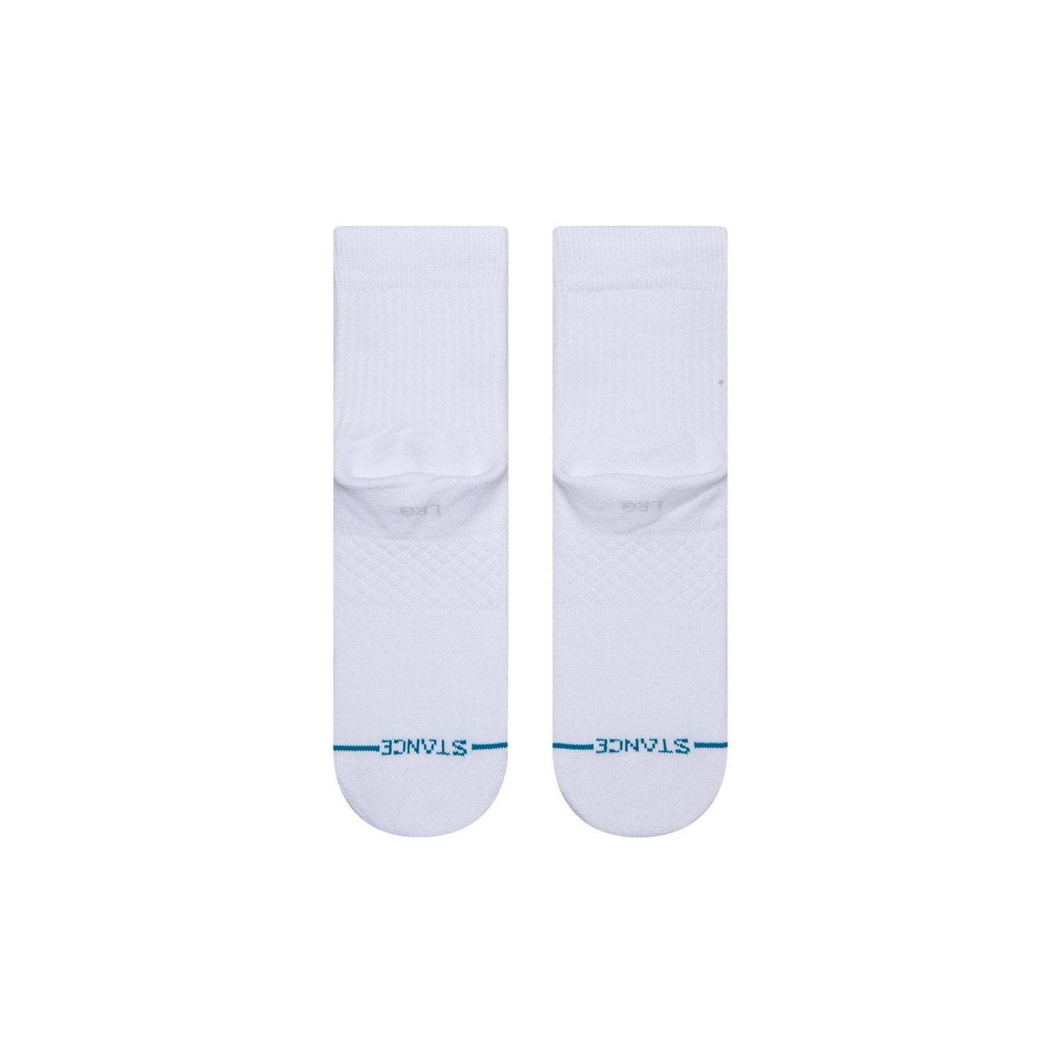 Stance Logoman Quarter Sock White