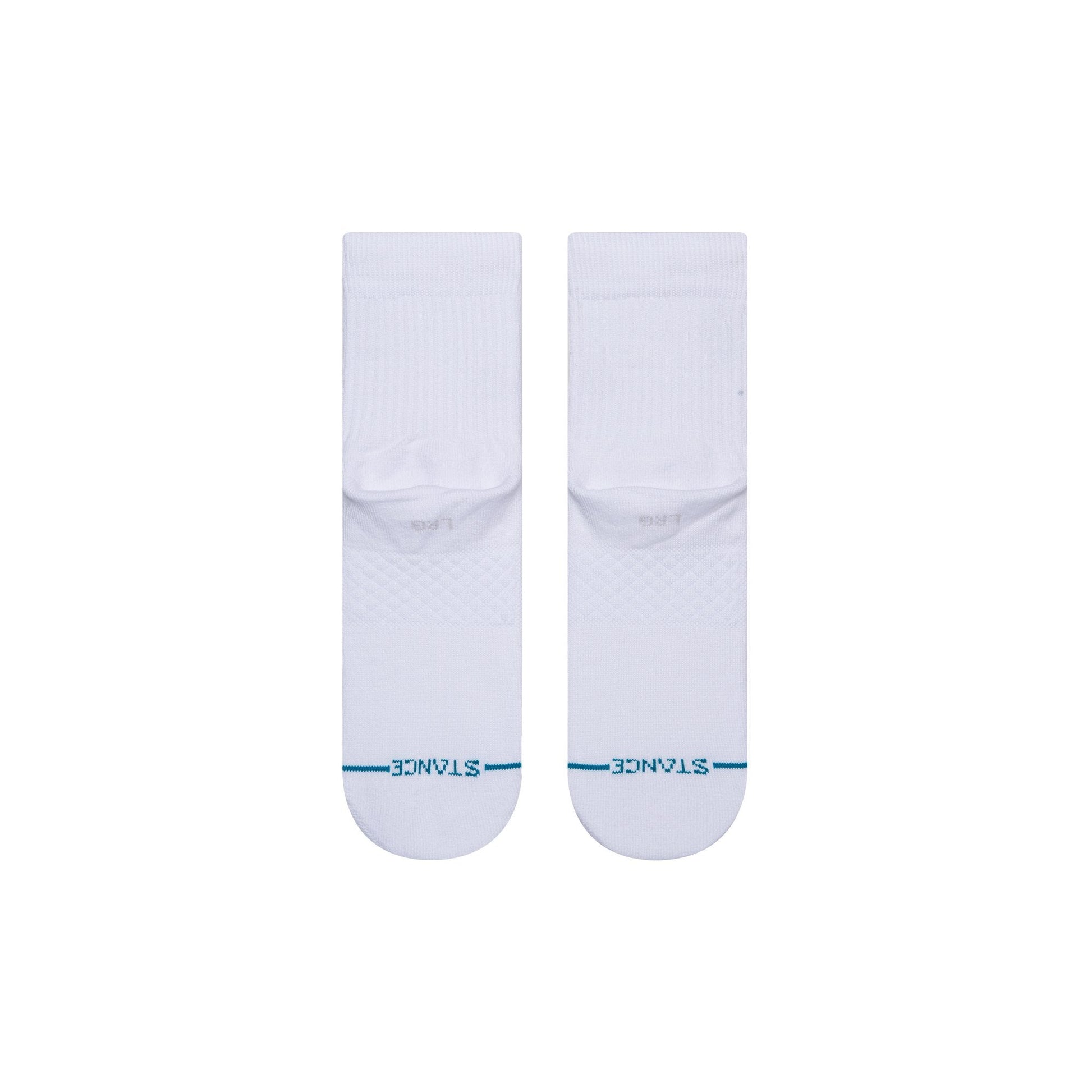 Stance Logoman Quarter Sock White