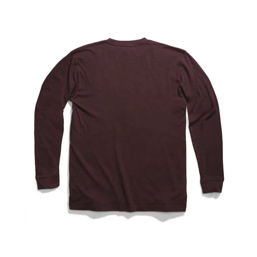 Stance CROSSOVER LONG SLEEVE T-SHIRT Wine