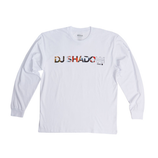 Stance DJ Shadow Long Sleeve T-Shirt White