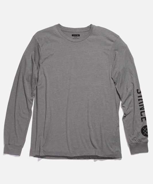 Stance Source Long Sleeve T-Shirt Grey