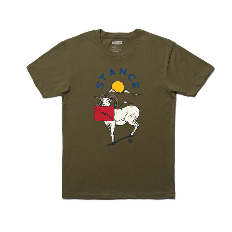 Stance Colarado T-Shirt Green