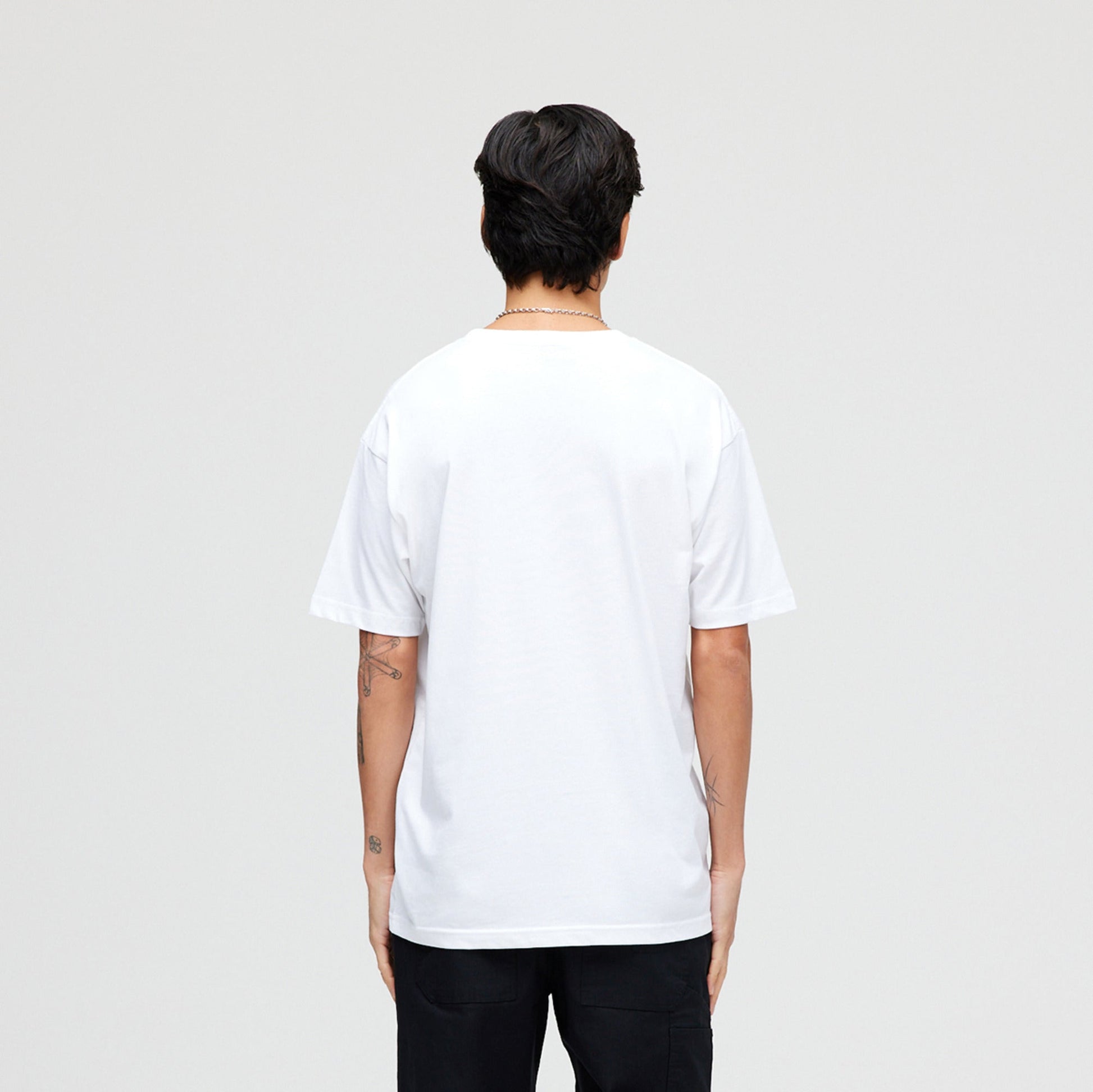 Stance Ankle Biter T-Shirt White |model