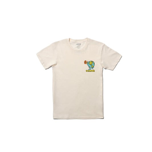 Stance Earth Jazz T-Shirt Vintage White