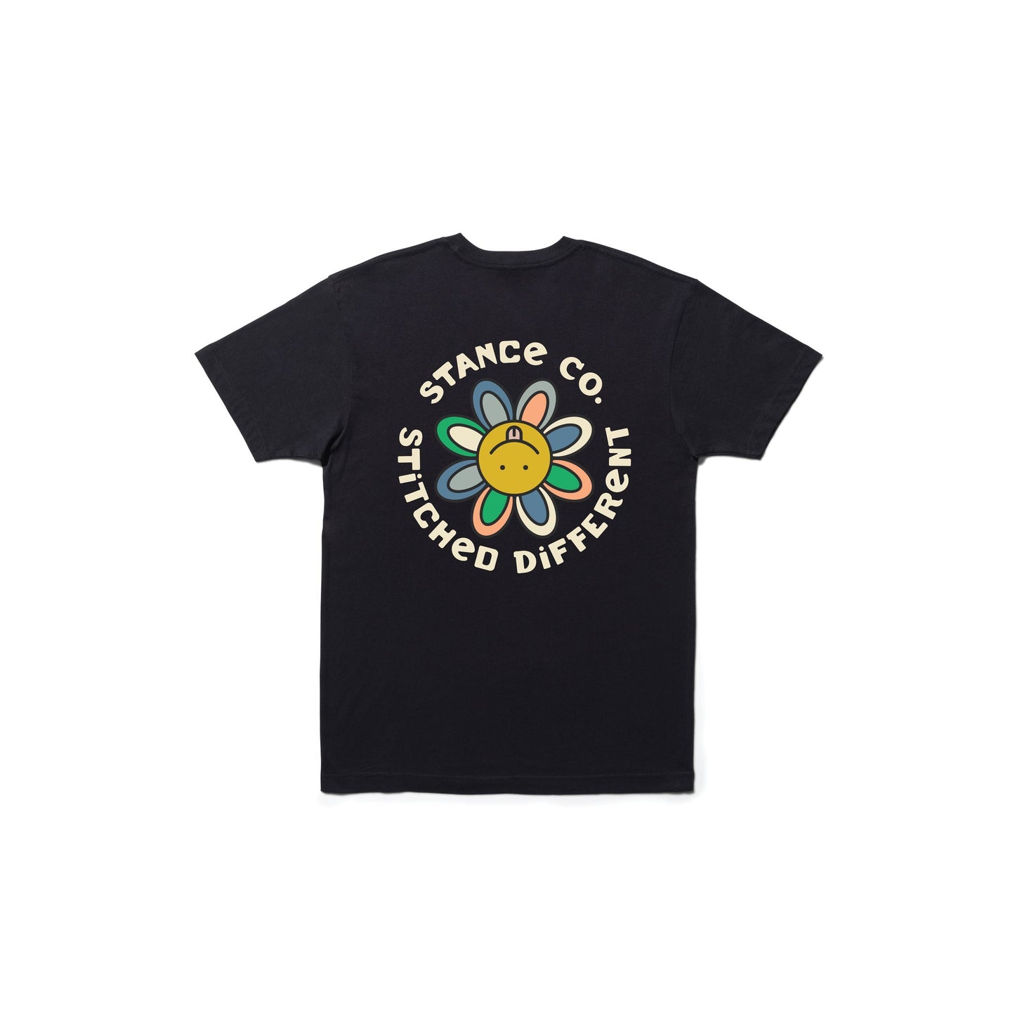 Stance Floral Punch T-Shirt Navy
