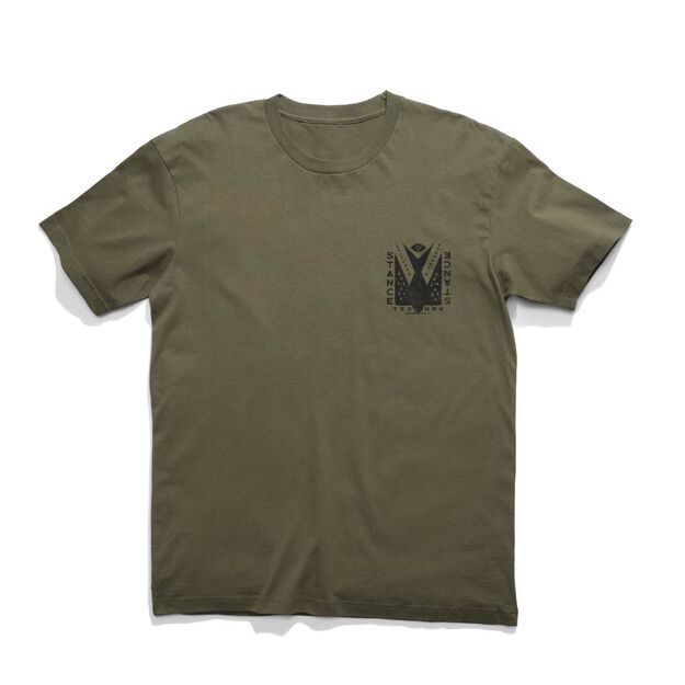 Stance Weaver T-Shirt Army