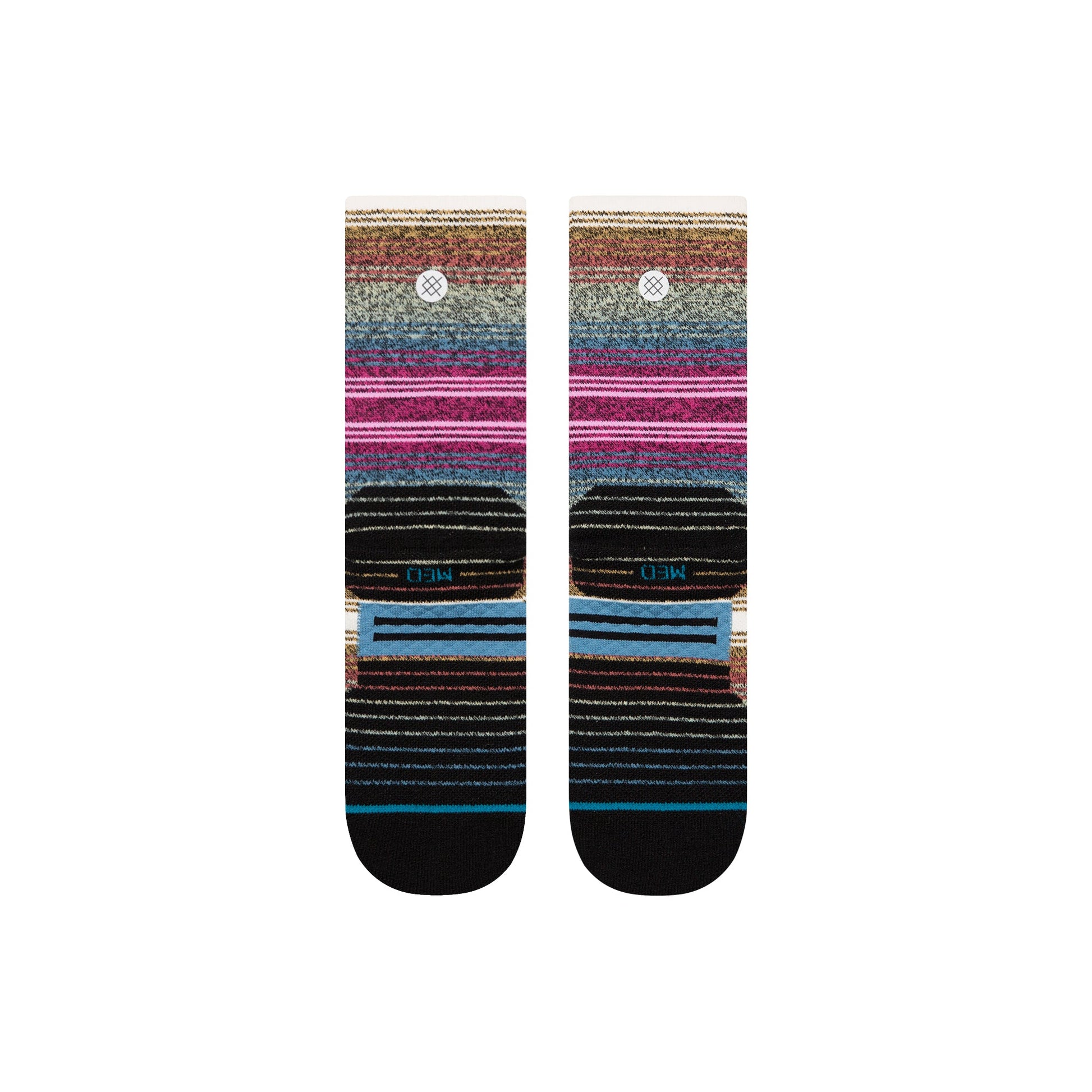 Stance Mid Wool Crew Sock Purple