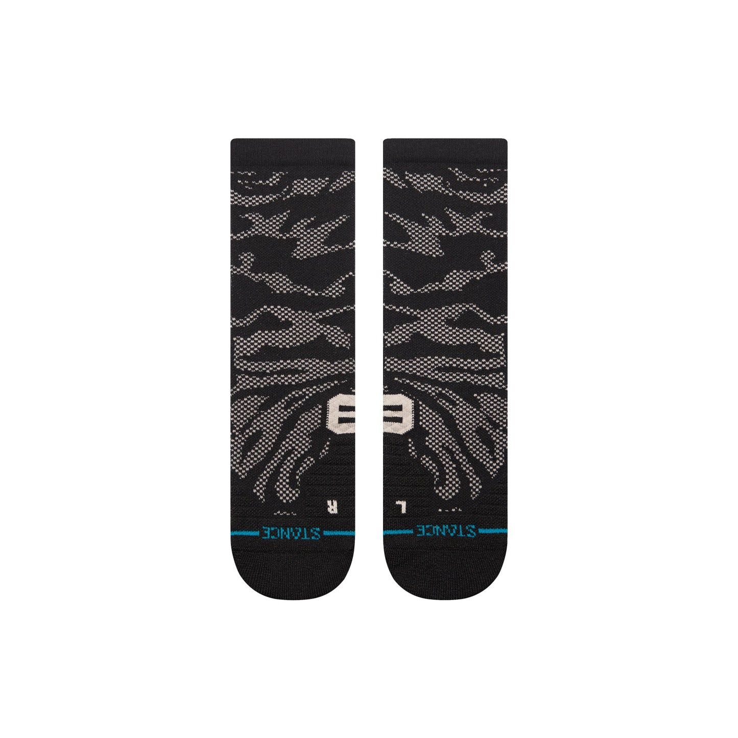 Stance Tendencies Crew Sock Black