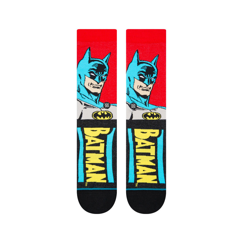 Stance Batman Comic Crew Sock Black