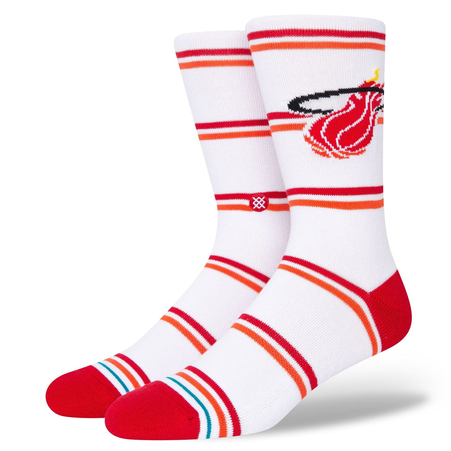 Stance Classics Heat Crew Sock White