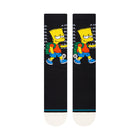 Stance Troubled Crew Sock Black