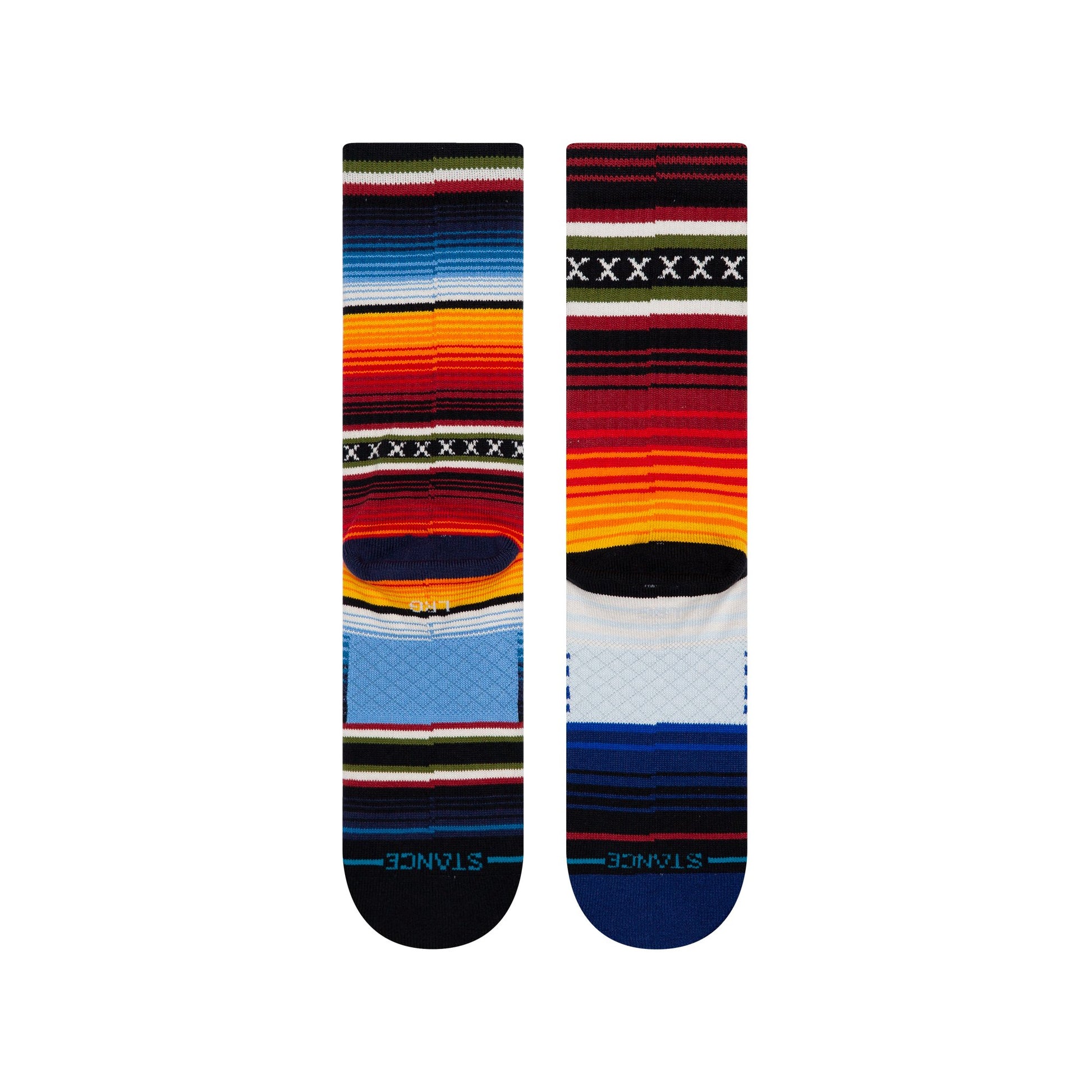 Stance Socks CURREN CREW Red