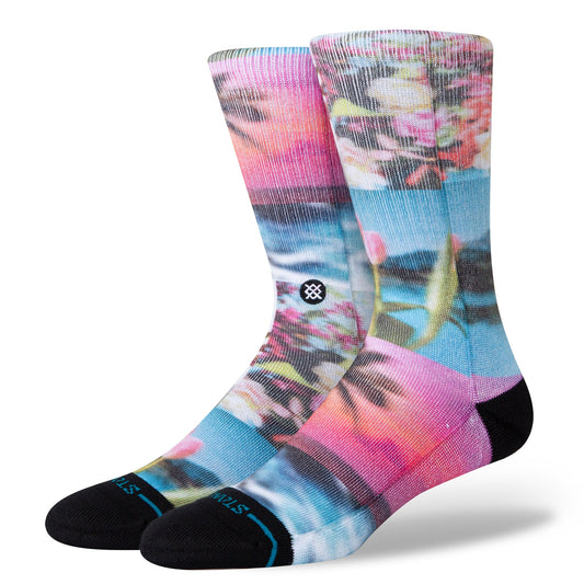 Stance Take A Picture Crew Sock Floral