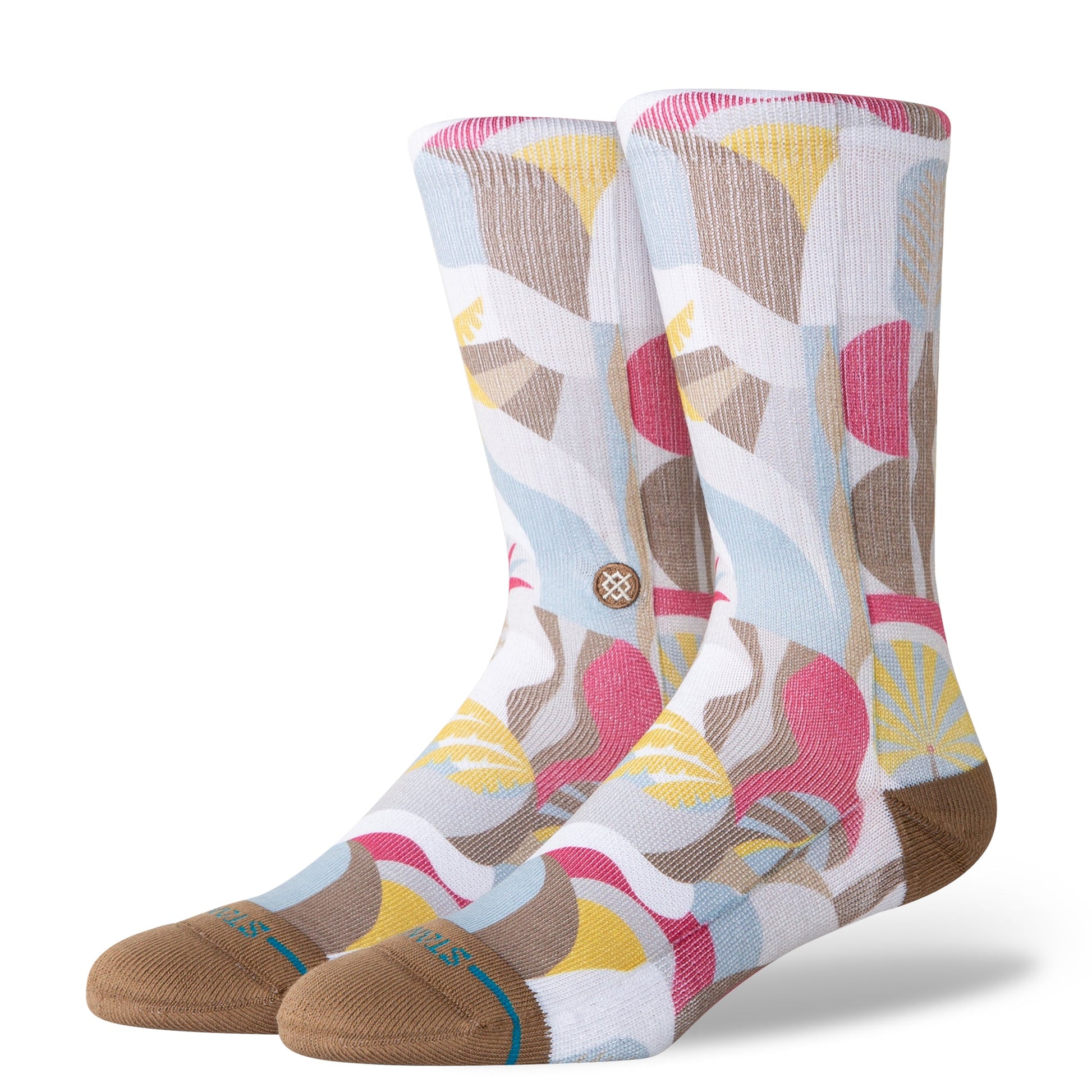 Stance Tropiclay Crew Sock Honey