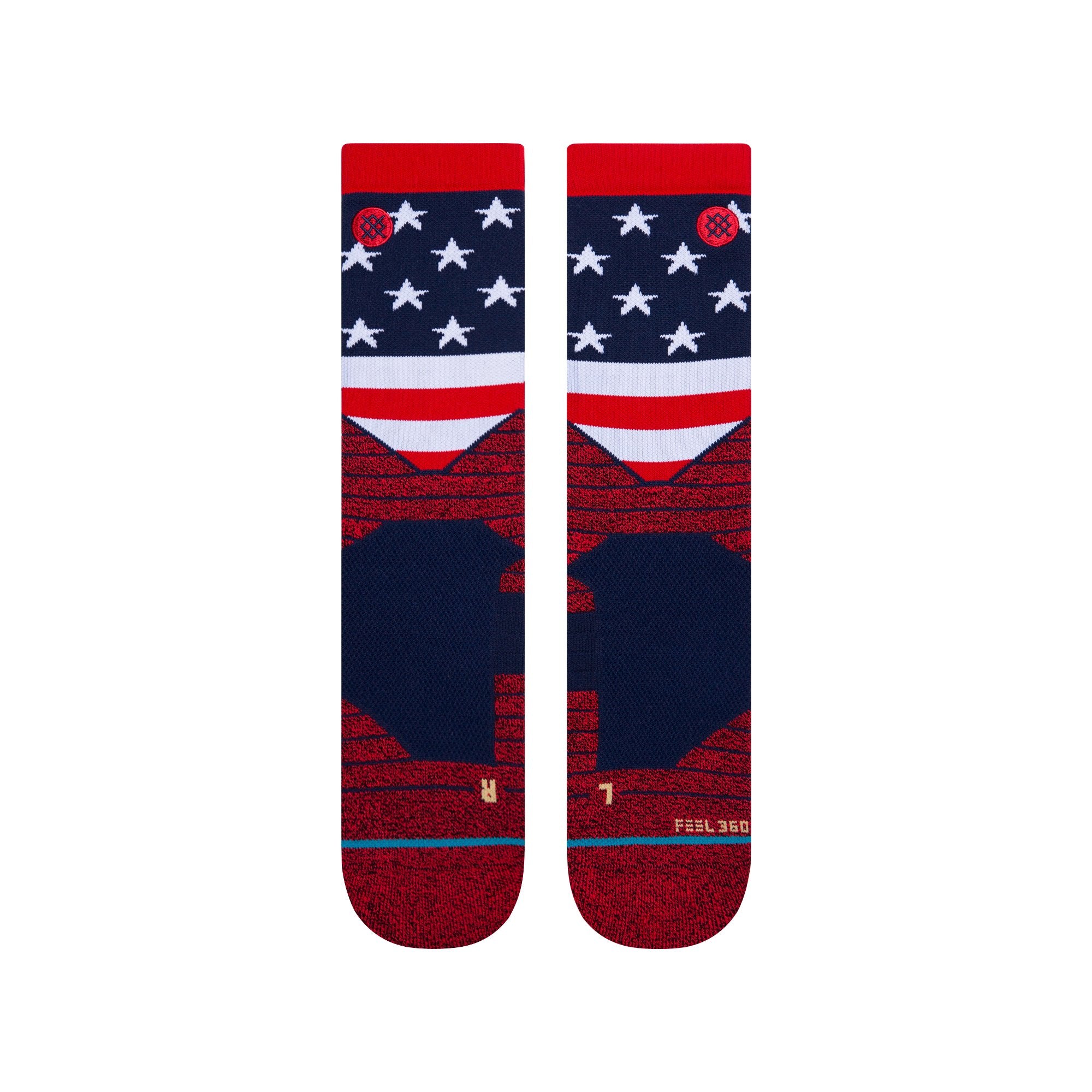 American flag deals stance socks