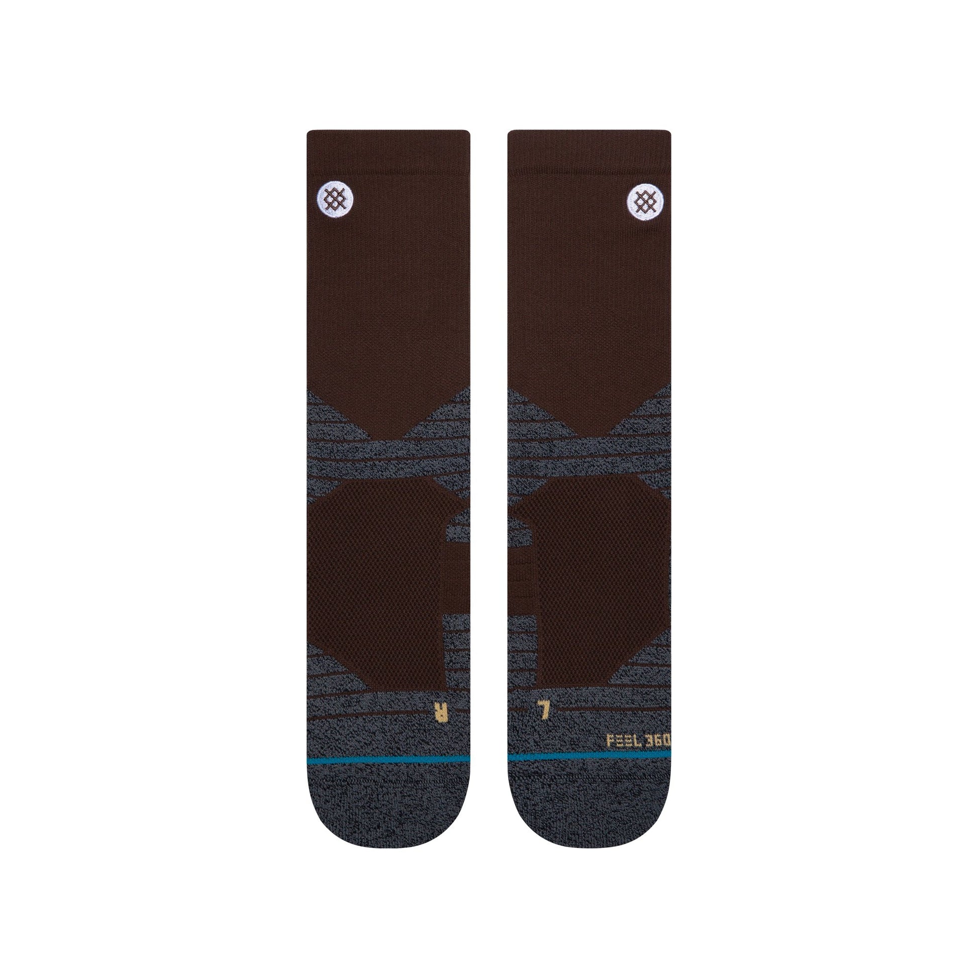 Stance Icon Sport Crew Sock Brown – Stance Europe