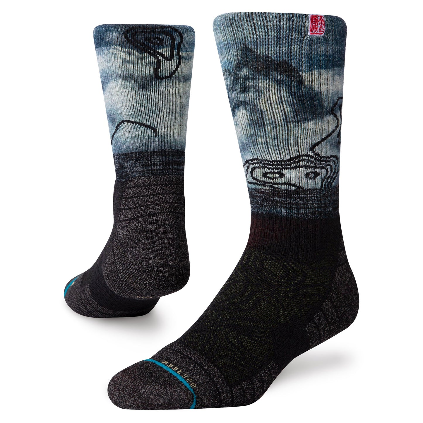 Stance Socks ALTITUDE CREW Black