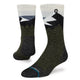 Stance Divided Crew Sock Blue