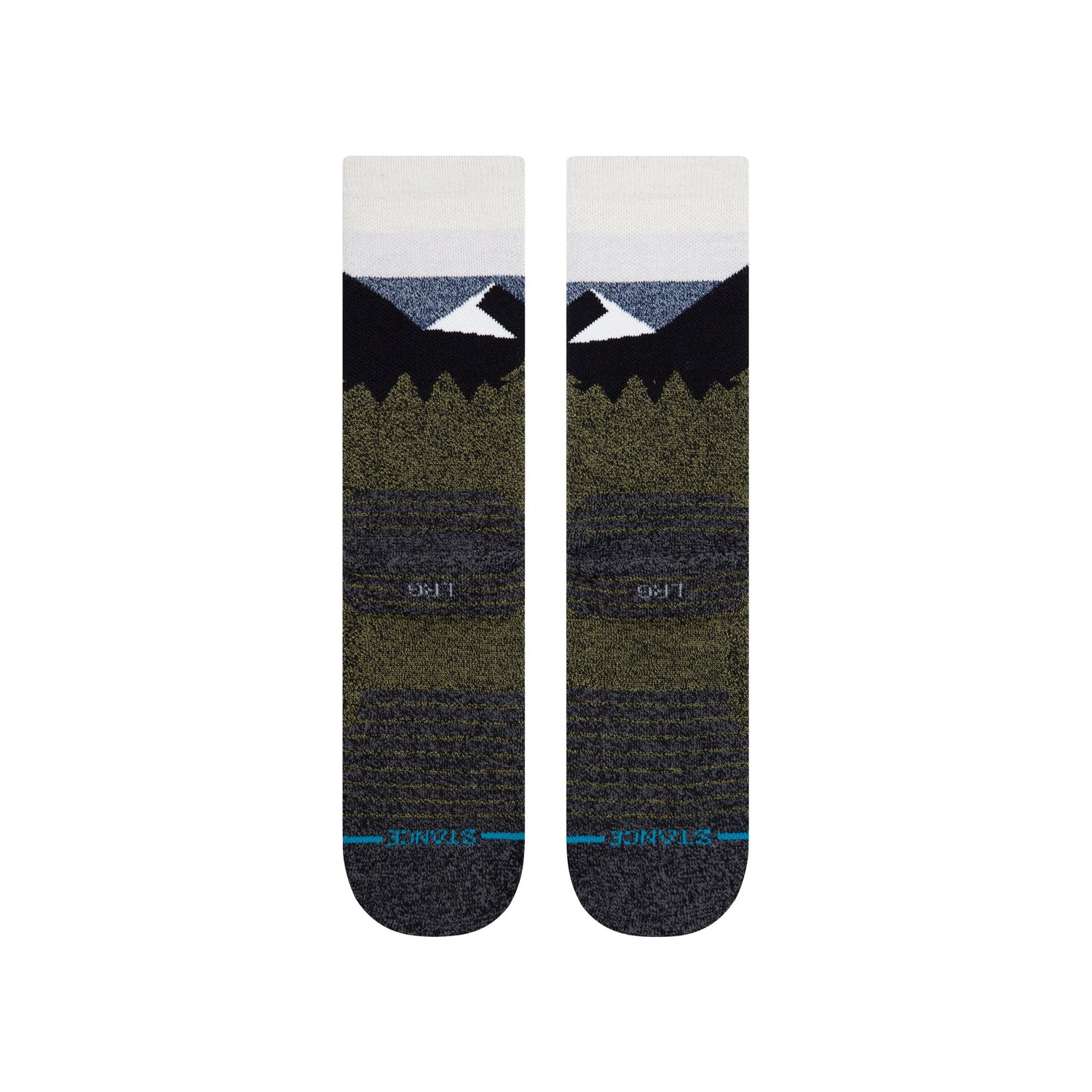 Stance Divided Crew Sock Blue