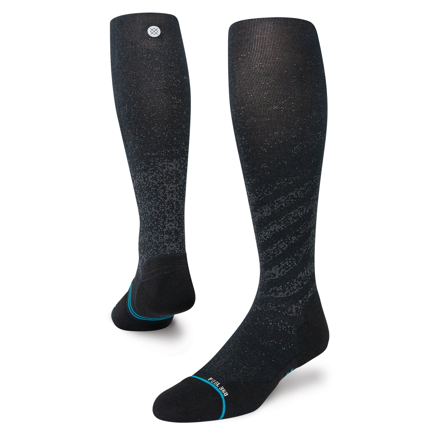 Stance Run Light Over The Calf Sock Black