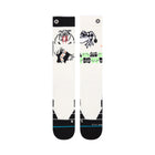 Stance Jester Teeth Over The Calf Sock Off White