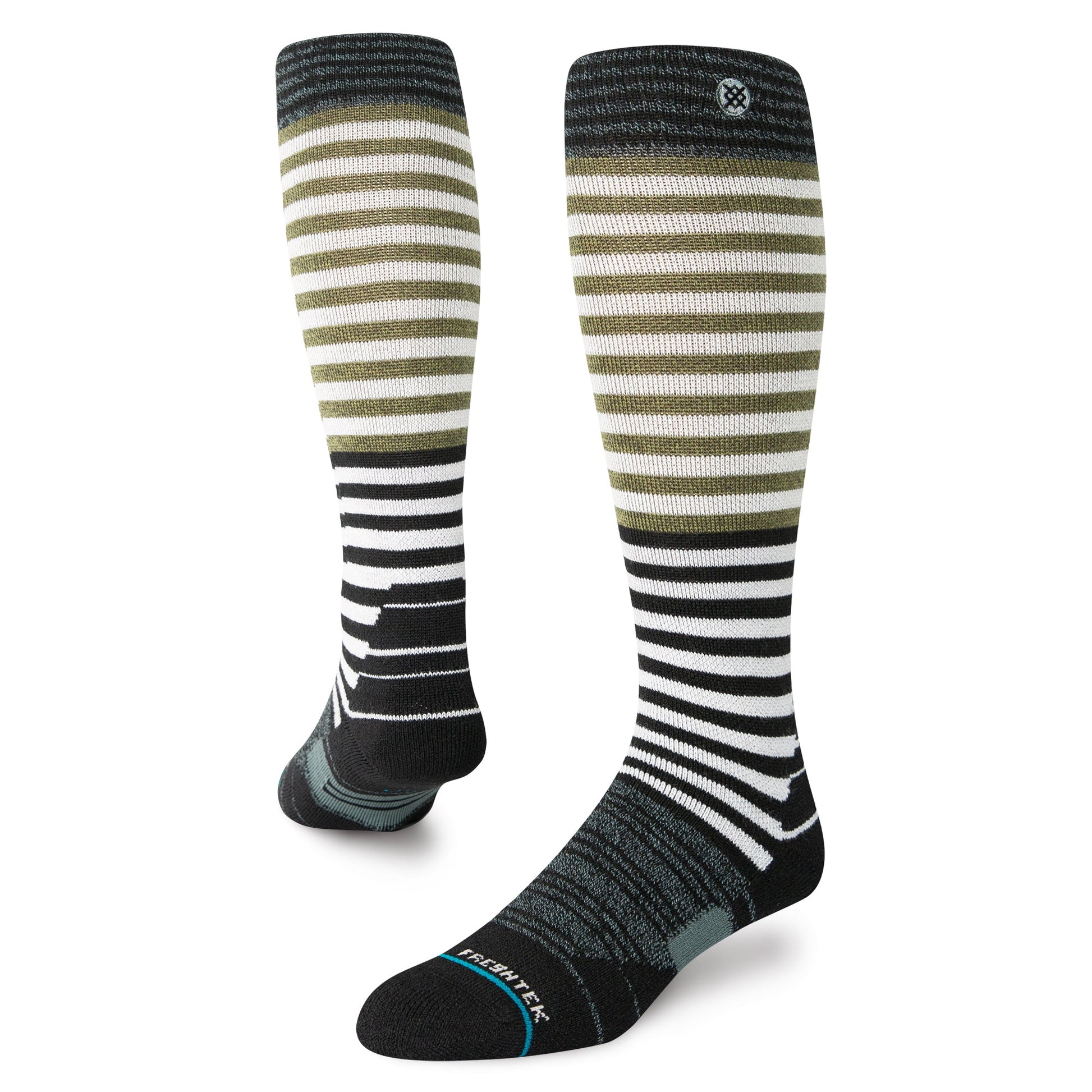 Stance Diatonic Snow Over The Calf Sock Teal