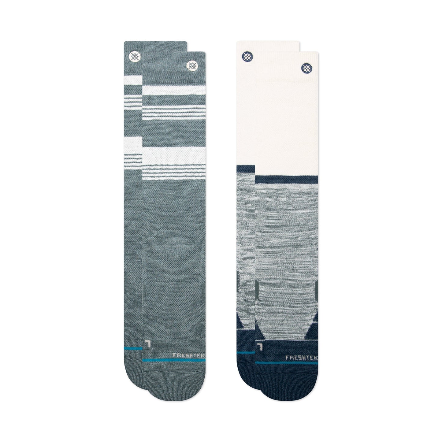 Stance Freeton Snow Over The Calf Sock 2 Pack Teal