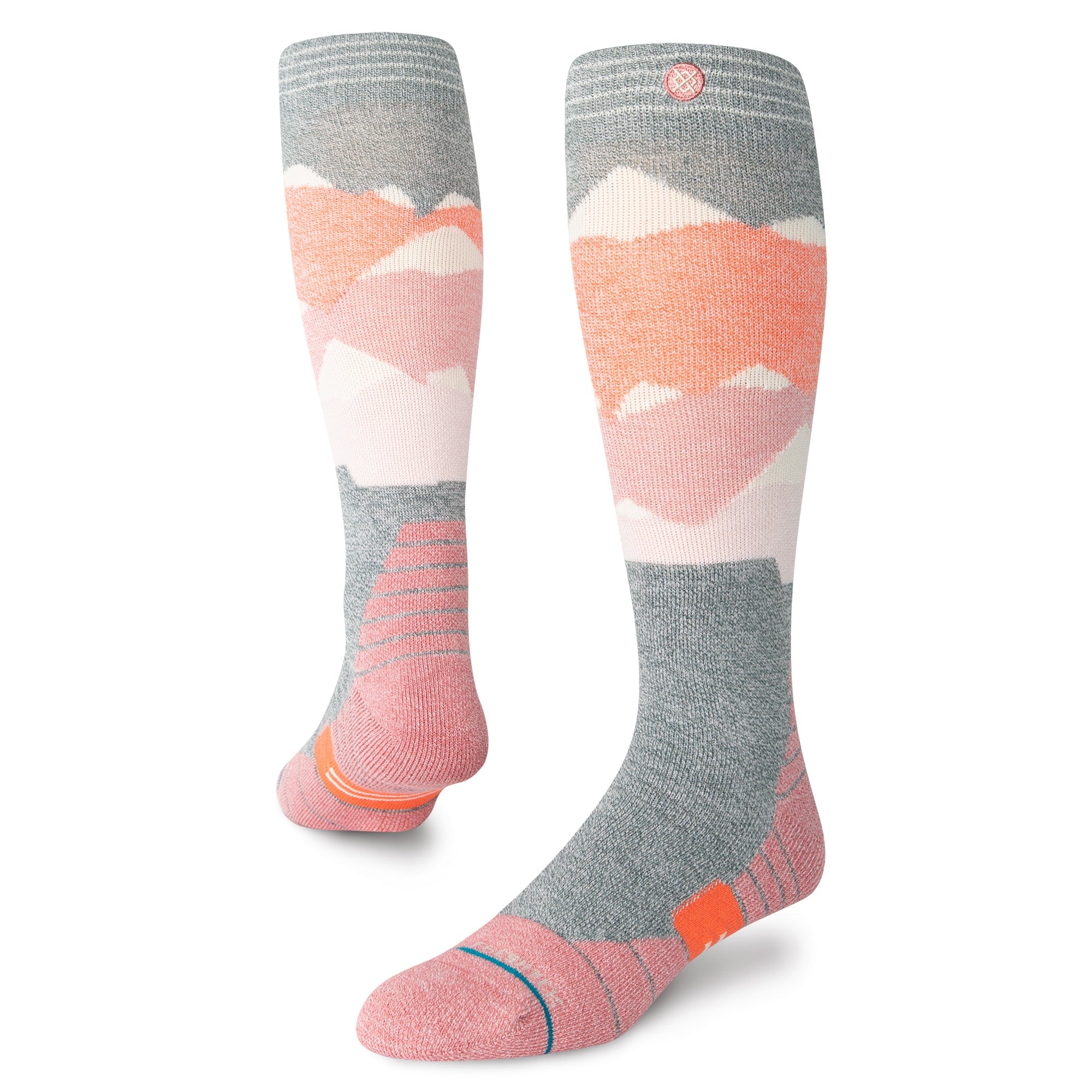 Lonely Peaks Snow Over The Calf Sock Dusty Rose – Stance Europe