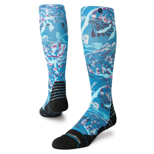 Stance Trooms Snow Over The Calf Sock Blue