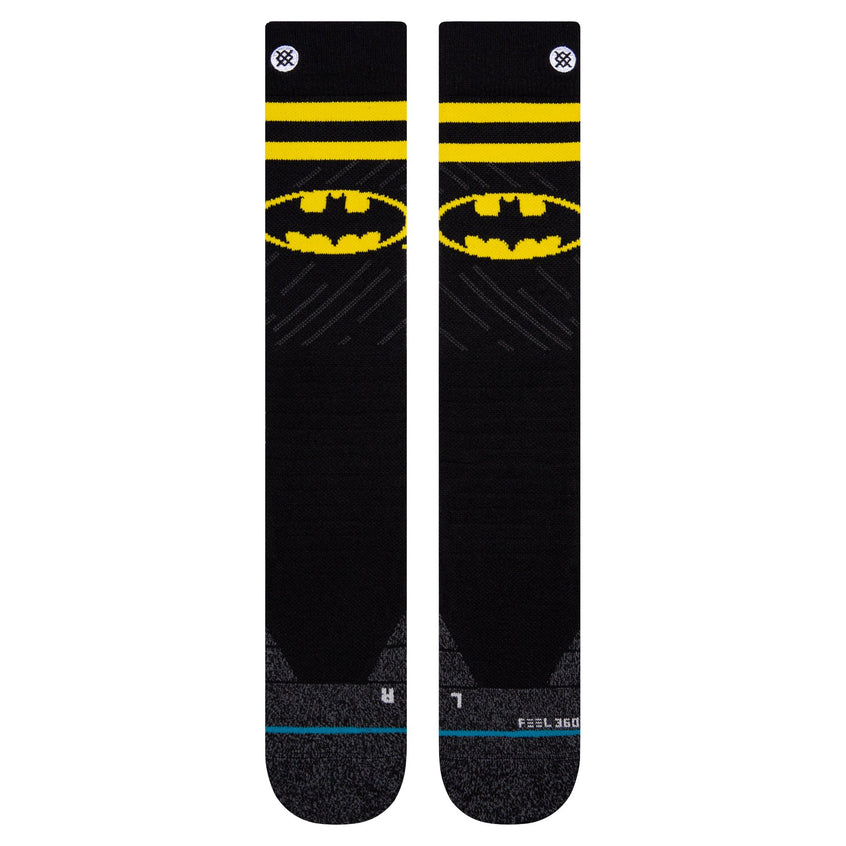 Stance Socks THE BATMAN SNOW OVER THE CALF SOCK Black