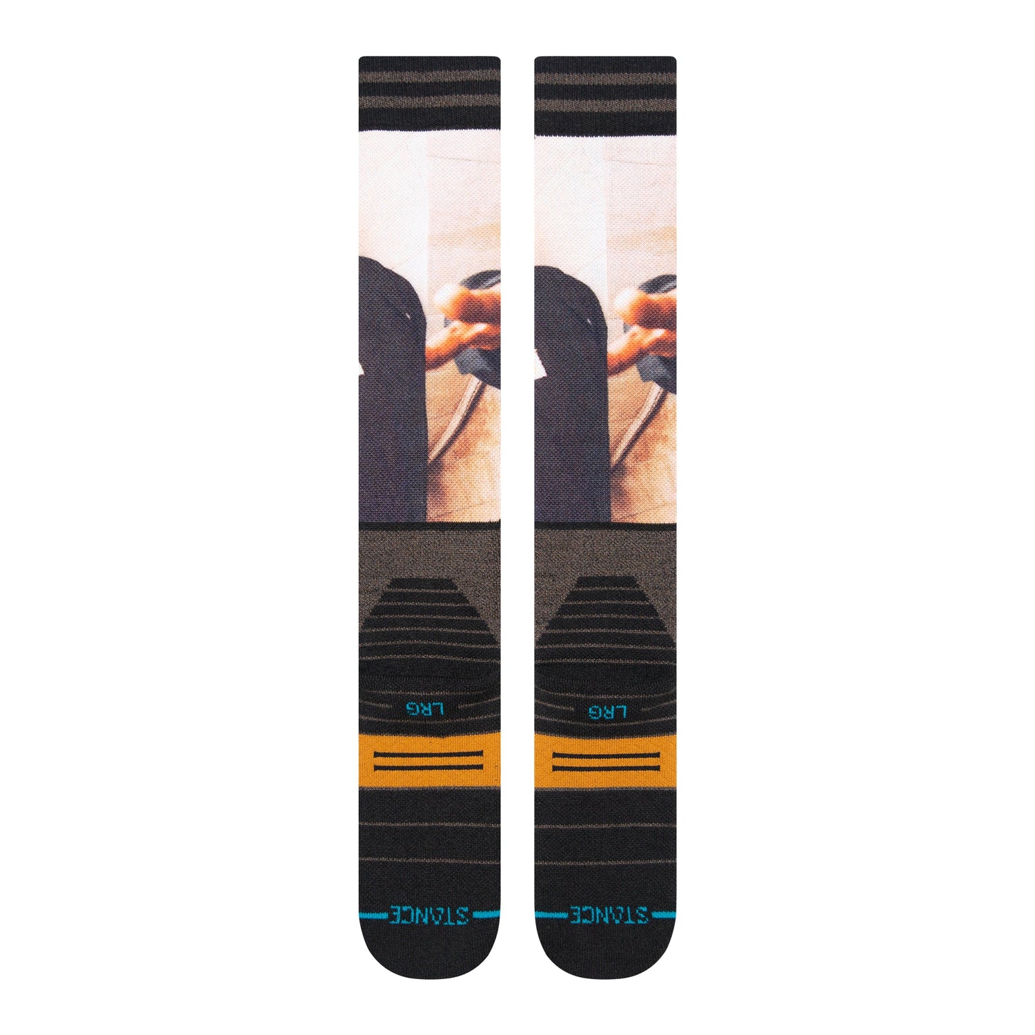 Stance King Of NY Snow Over The Calf Sock Black