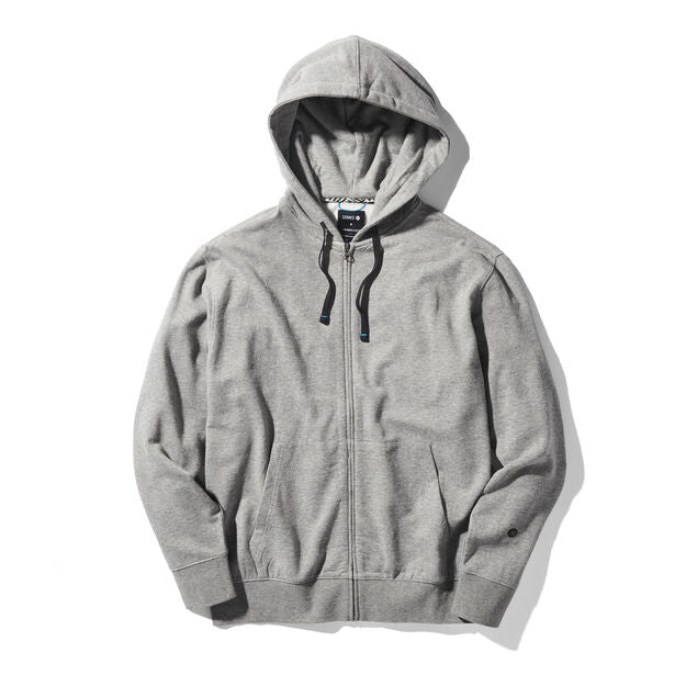 Stance Shelter Zip Hoodie Heather Grey