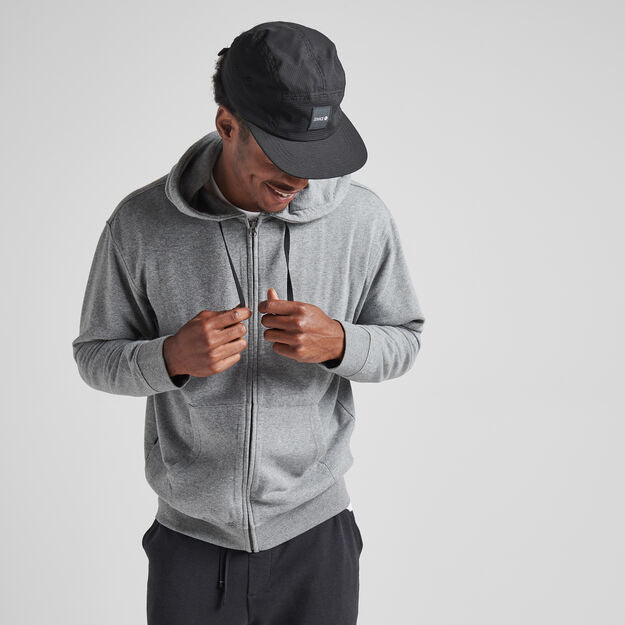 Stance Shelter Zip Hoodie Heather Grey