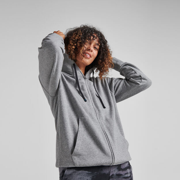 Stance Shelter Zip Hoodie Heather Grey