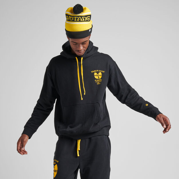 Black wu shop tang hoodie