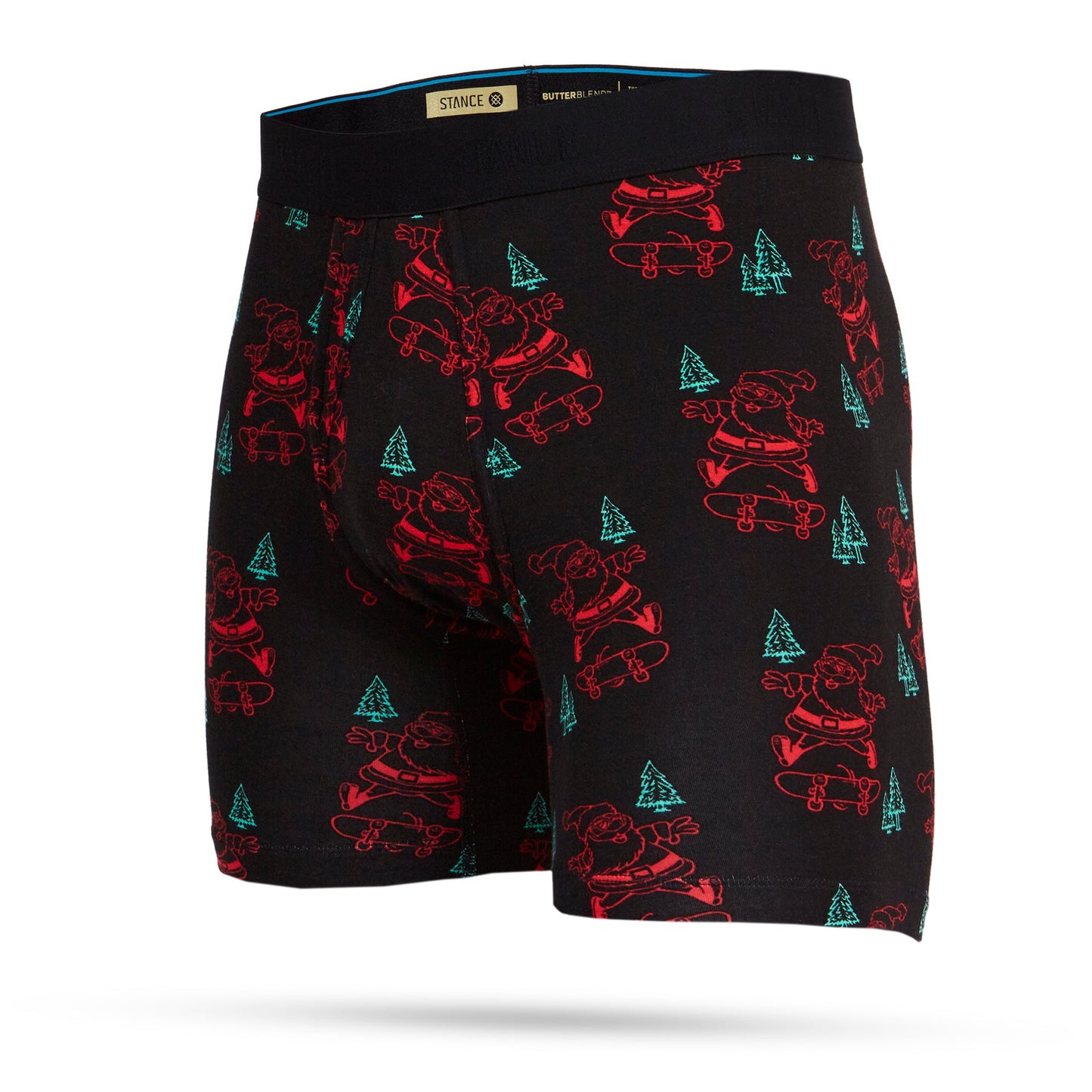 Stance Santa Rips Wholester Boxer Brief Black