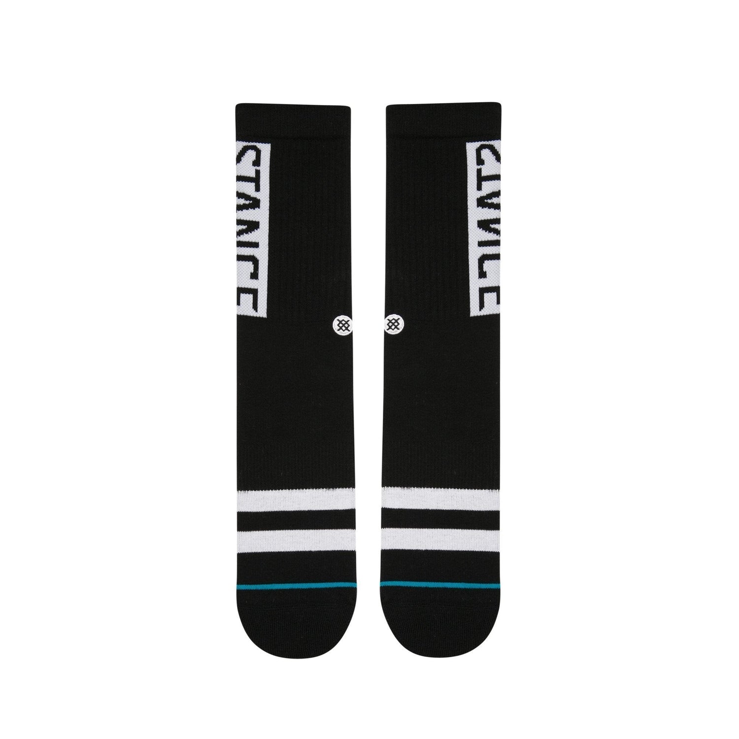 Stance OG Crew Sock 6 Pack Black